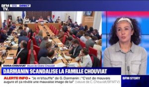 "C'est un clin d’œil qu'il fait aux mauvais policiers": la veuve de Cédric Chouviat réagit au "Je m'étouffe" de Darmanin