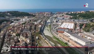 Gênes : le nouveau pont est prêt