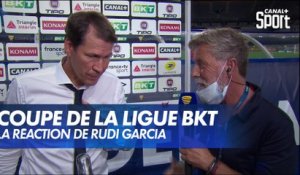 La réaction de Rudi Garcia après la finale PSG/OL