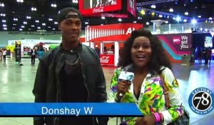 Donshay W interview at BET Awards 2014