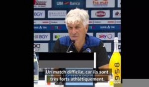 Quarts - Gasperini : "PSG, un match très difficile"