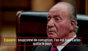 Espagne : soupçonné de corruption, l'ex-roi Juan Carlos quitte le pays