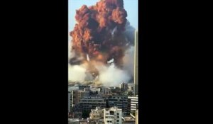 L'explosion du nitrate d'ammonium de Beyrouth en superpuissance