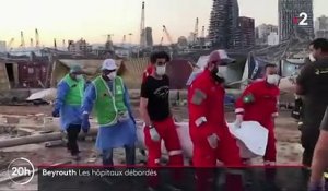 Beyrouth : les hôpitaux débordés