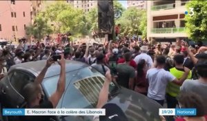 Explosions à Beyrouth : Emmanuel Macron face à la colère des Libanais