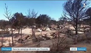 Martigues : dans les campings dévastés par l’incendie