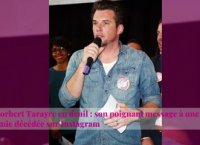 Norbert Tarayre en deuil : son poignant message à une amie décédée sur Instagram
