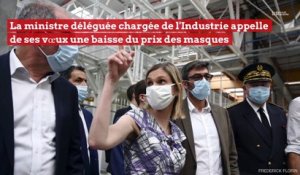 La ministre Agnès Pannier-Runacher : "Pour des masques moins chers, achetons français"