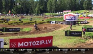 Fernandez vs. Bosisrame - MX2 Race 1 - MXGP of Latvia 2020