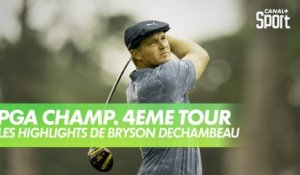 Golf - USPGA / Dernier tour : Les highlights de Bryson DeChambeau