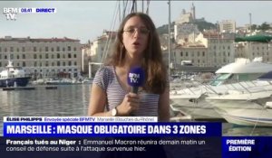 Port du masque obligatoire dans 3 zones à Marseille