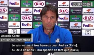 Juventus - Conte : "Très heureux pour Pirlo mais cela veut dire que je vieillis"