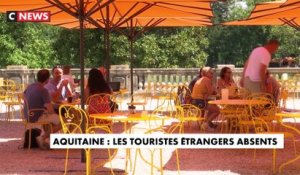 Aquitaine : les touristes étrangers absents