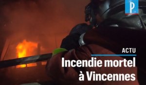 Vincennes : un immeuble ravagé et deux morts dans un violent incendie