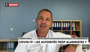 «J'ai des malades beaucoup plus inquiétants que le Covid», déclare Philippe Parola