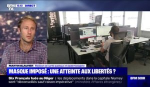 Covid-19: l'épidémiologiste Martin Blachier alerte sur les risques de propagation en open space