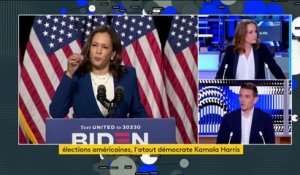 Présidentielle américaine : l'atout démocrate Kamala Harris