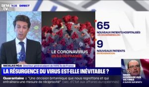 Coronavirus: Nicolas Péju, directeur-adjoint de l'ARS Ile-de-France, précise que "l'inversion de tendance se confirme"