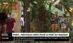 Coronavirus - Voici les quartiers où le masque est obligatoire à Paris à partir de 8h ce matin - Rassemblements de plus de 10 personnes interdits si le respect des gestes barrières est impossible