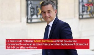 Tensions avec des Tchétchènes: "Aucune communauté ne fait sa loi", dit Darmanin à Saint-Dizier