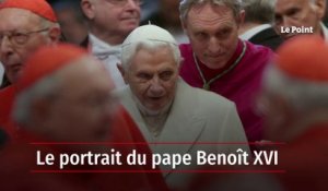 Le portrait du pape Benoît XVI