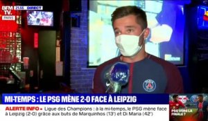 Leipzig-PSG: pour ce supporter parisien, "il va falloir continuer sur cette lancée en deuxième mi-temps"
