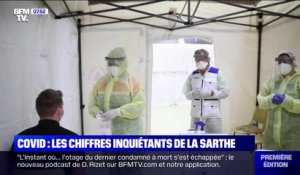 Coronavirus: le taux d'incidence de cas positifs dépasse le seuil d'alerte dans la Sarthe