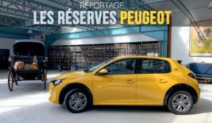 Visite des réserves Peugeot