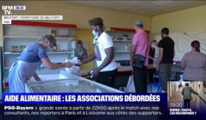 Les associations d'aide alimentaire débordées avec la crise sanitaire