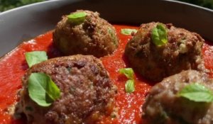 Gourmand - Des boulettes de viande à la sauce tomate