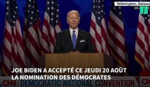 Joe Biden accepte la nomination démocrate et promet de "sortir l'Amérique des ténèbres"