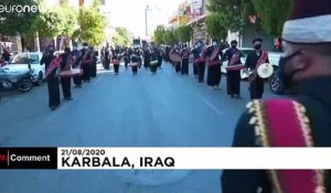 Pèlerinage à Kerbala en Irak malgré la pandémie