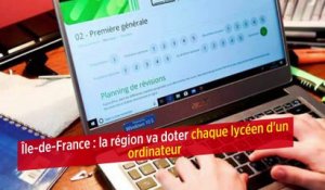 Île-de-France : la région va doter chaque lycéen d'un ordinateur