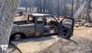 Incendies en Californie: les images des paysages calcinés après le passage des flammes