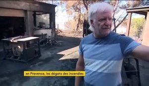 Bouches-du-Rhône : de nombreux dégâts après les incendies