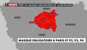 Port du masque obligatoire à Paris : les réactions