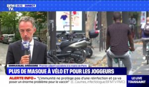 Emmanuel Grégoire (Premier adjoint à la mairie de Paris): "Il n'est pas questions d'interdire de fumer et de manger" dans les rues à Paris