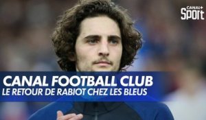 Le retour d'Adrien Rabiot en Equipe de France