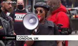 Black Live Matter : nouvelle action à Londres