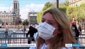 Coronavirus : à Paris, des tentes pour se faire dépister gratuitement et sans rendez-vous