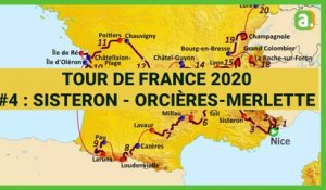 L'avenir - Tour de France 2020 : présentation d ela  4e étape Sisteron - Orcières-Merlette