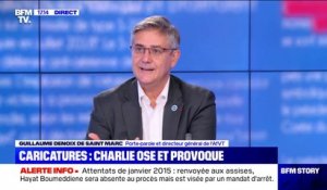 Charlie Hebdo: le directeur de l'Association française des victimes du terrorisme défend le droit au blasphème