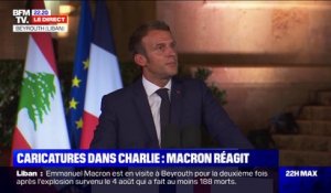 Emmanuel Macron: "La caricature n'est pas un discours de haine"
