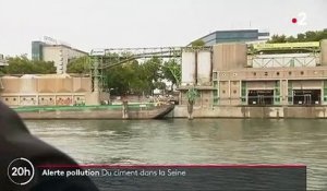 Pollution : du ciment Lafarge dans la Seine