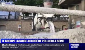 Le groupe Lafarge accusé de polluer la Seine à Paris