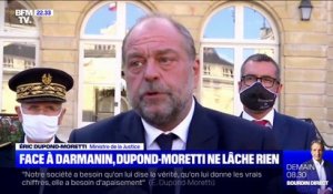 Insécurité: face à Gérald Darmanin, Éric Dupond-Moretti ne lâche rien