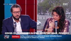 #Magnien, la chronique des réseaux sociaux : Covid-19, 3 joueurs du PSG positifs dont Neymar - 03/09