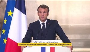 La République "n'admet aucune aventure séparatiste", affirme Emmanuel Macron