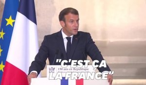 Macron s'oppose aux déboulonnages de statue