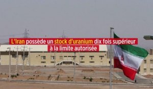 L'Iran possède un stock d'uranium dix fois supérieur à la limite autorisée